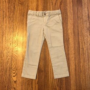 Ralph Lauren Slim Khaki Pants - 3T